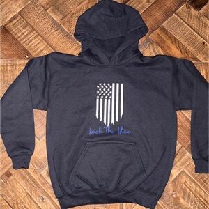 Back the Blue Children's Hoodie